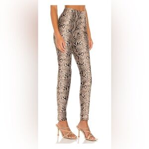 NWT | Superdown Donna Snake Pant in Brown Snake Size XS